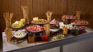 American Airlines Lounge Dining