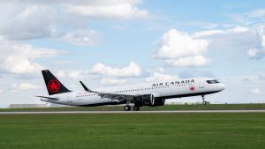 Air Canada Airbus A321XLR Landebahn