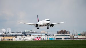Air Canada Airbus A321XLR Landeanflug