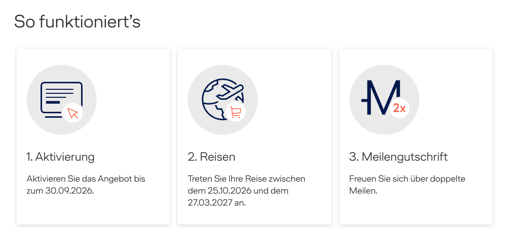 Eigener Screenshot Miles und More