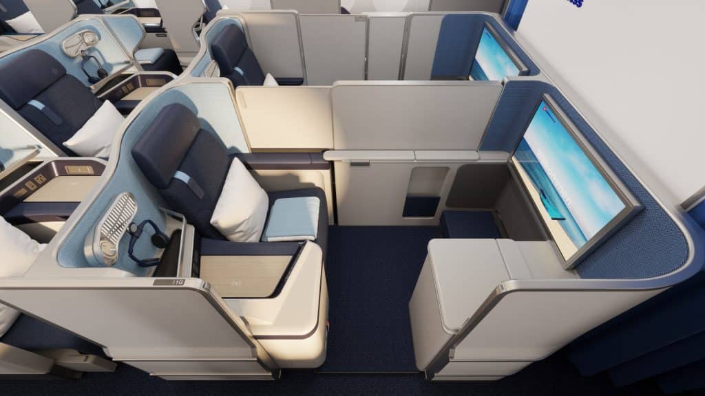 Edelweiss BusinessClass Longhaul Bett