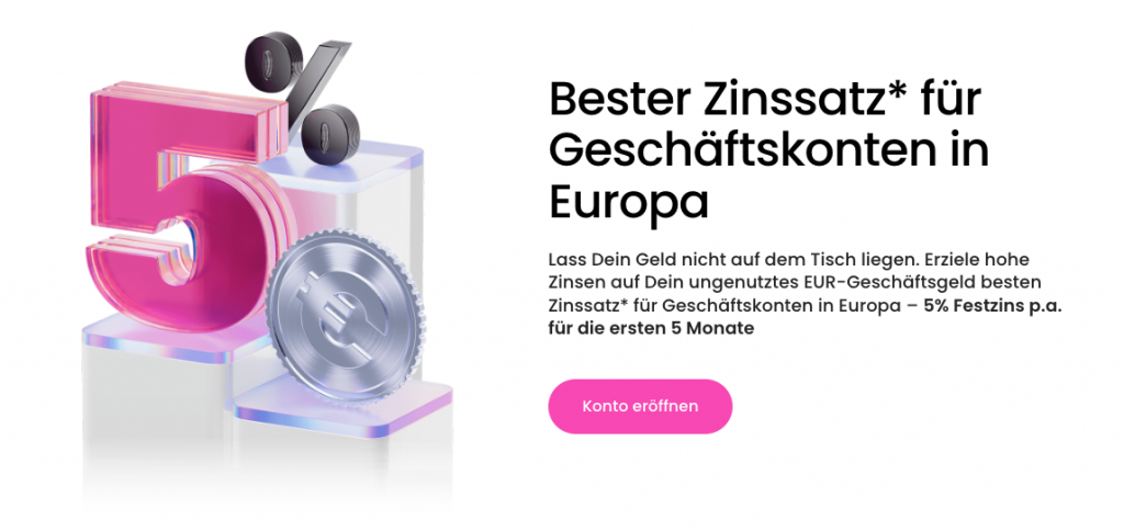 Finom 5 Prozent Zinsaktion
