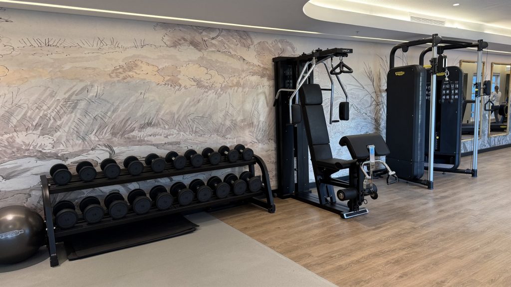 InterContinental Table Bay Hotel Kapstadt Fitnessraum Hanteln