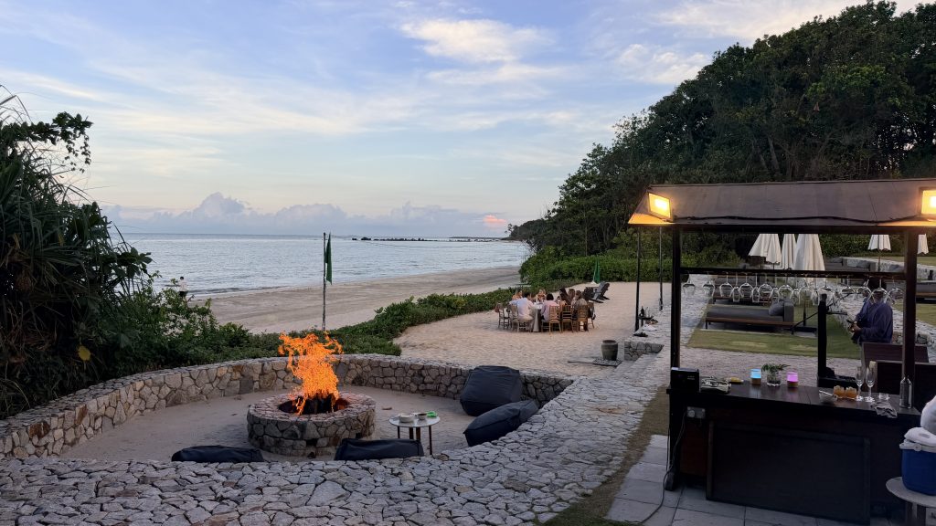 Mandarin Oriental Desaru Coast BBQ Setting