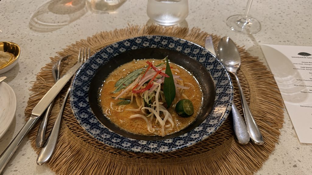 Mandarin Oriental Desaru Coast Essential Dinner Suppe