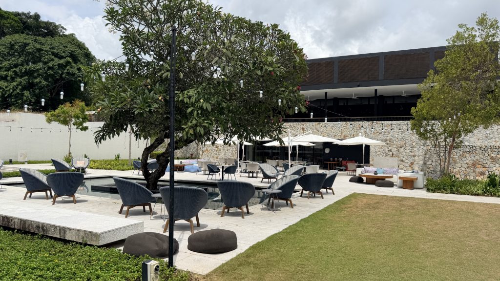 Mandarin Oriental Desaru Coast Essential Terrasse