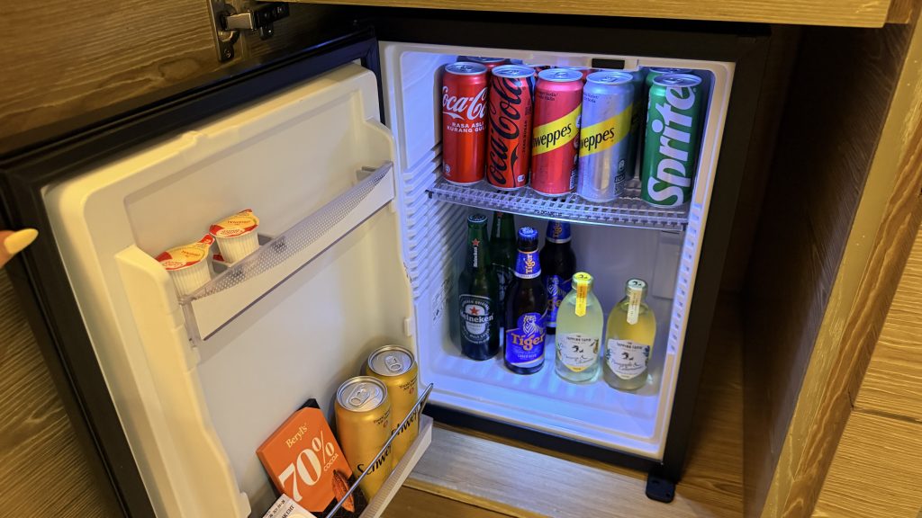 Mandarin Oriental Desaru Coast Rainforest Suite Minibar Gesamt