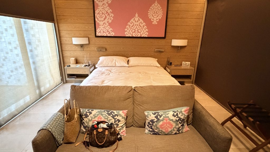 Mandarin Oriental Desaru Coast Rainforest Suite Schlafzimmer