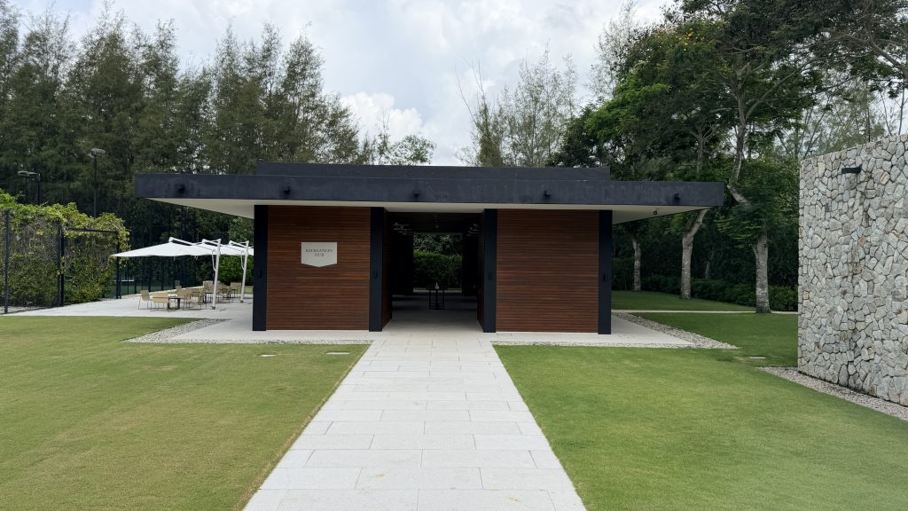 Mandarin Oriental Desaru Coast Recreation Hub Eingang