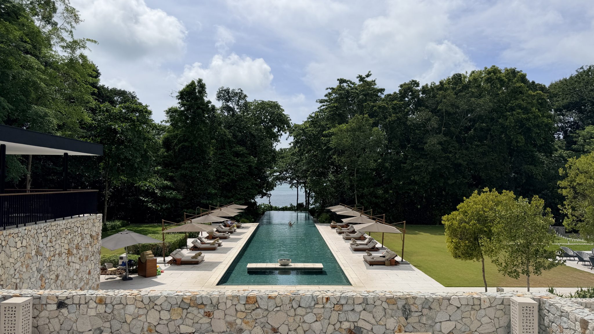 Mandarin Oriental Desaru Coast Blick Pool Lobby