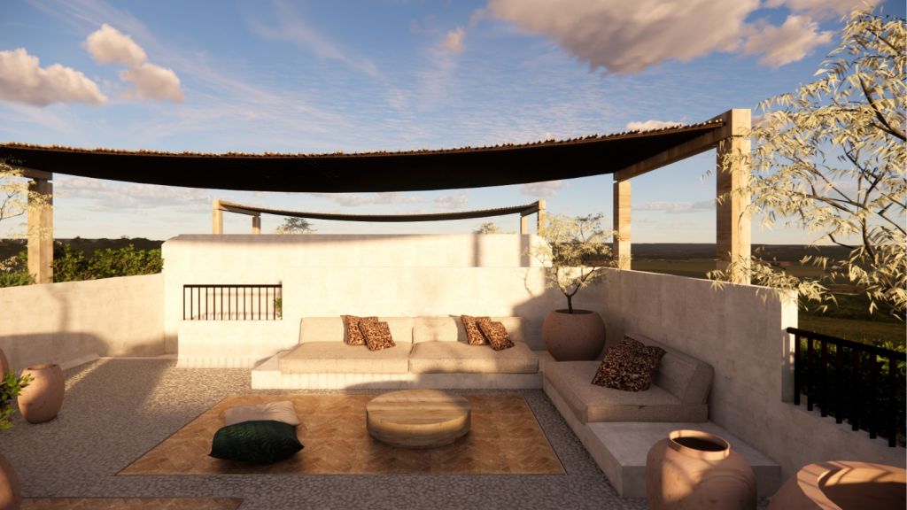 Nomade Temple Ibiza Junior Suite Sky Deck