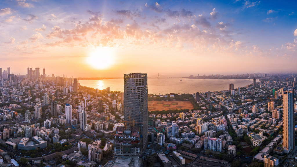 Skyline Mumbai Indien