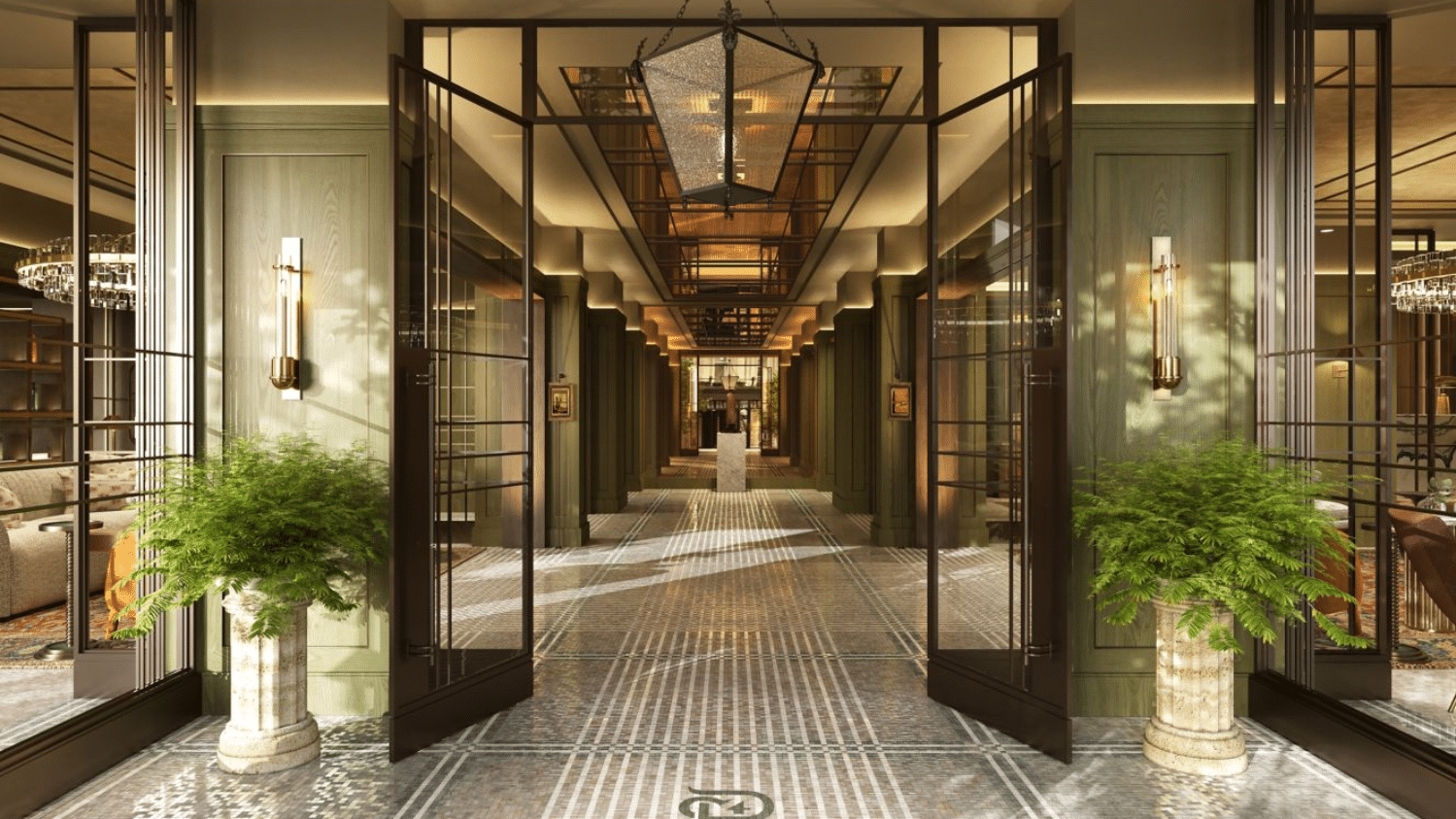 St Regis London Eingang