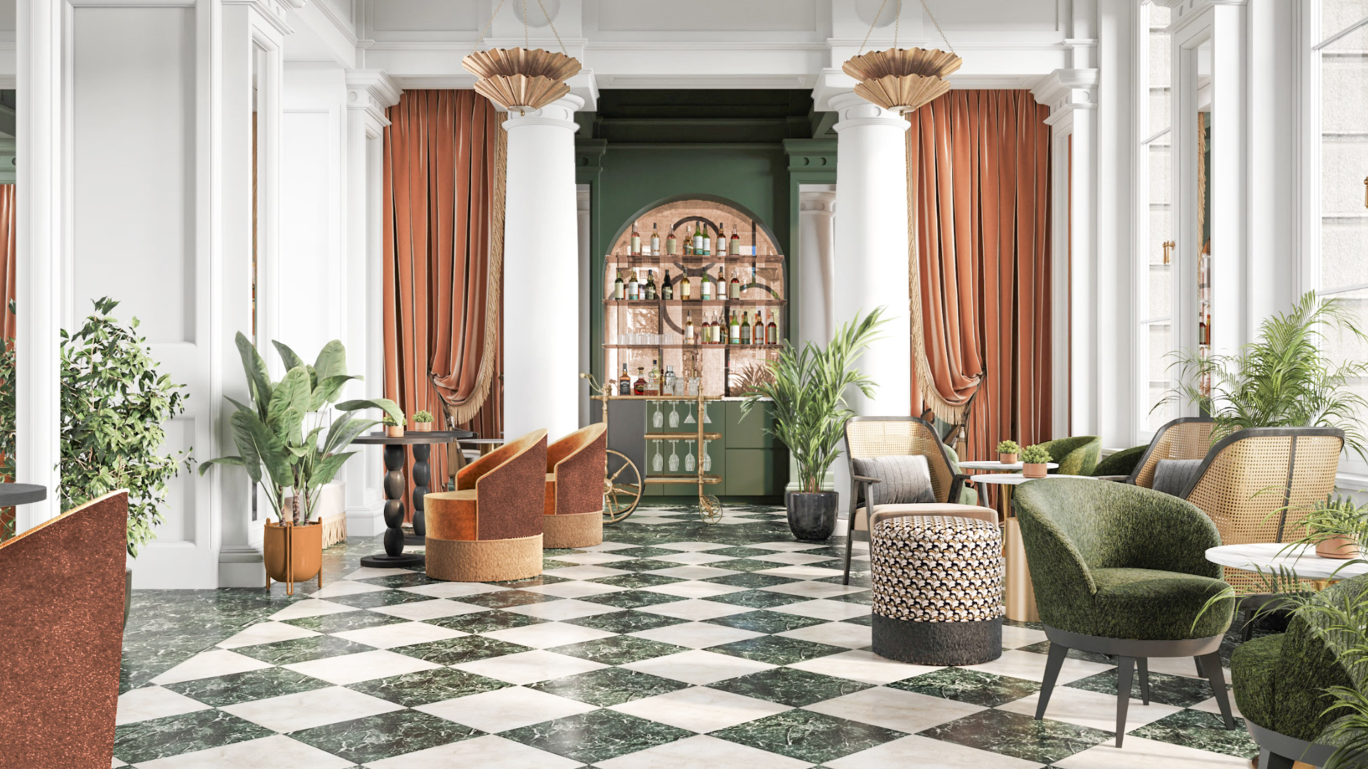 Taj Hessischer Hof Frankfurt Lobby