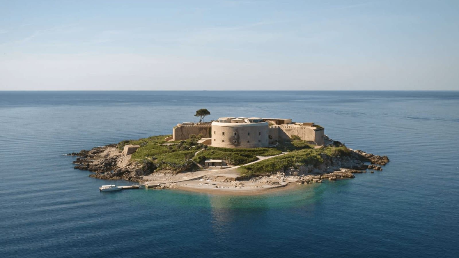 Mamula Island by Banyan Tree Festung Aussenansicht
