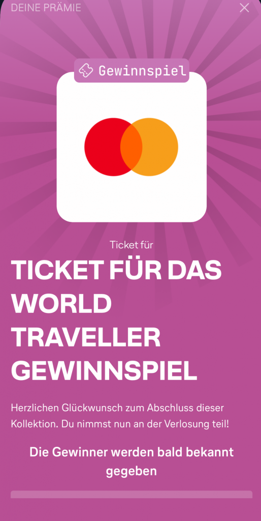 World Traveller Aktion 2