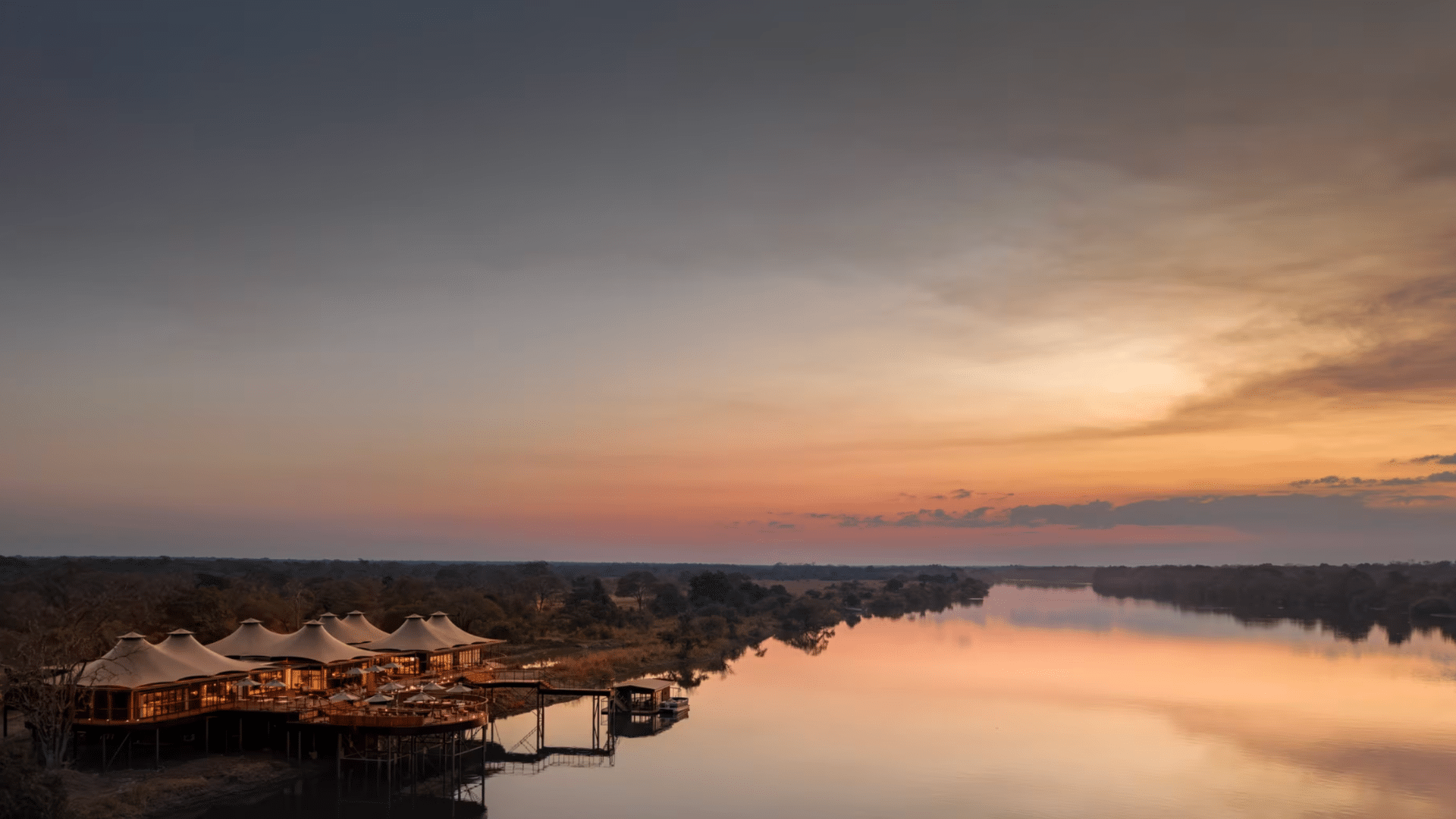 Anantara Kafue Flussblick