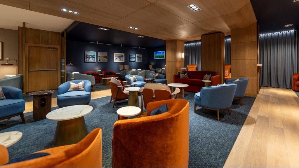 British Airways Lounge Glasgow Sitzbereich