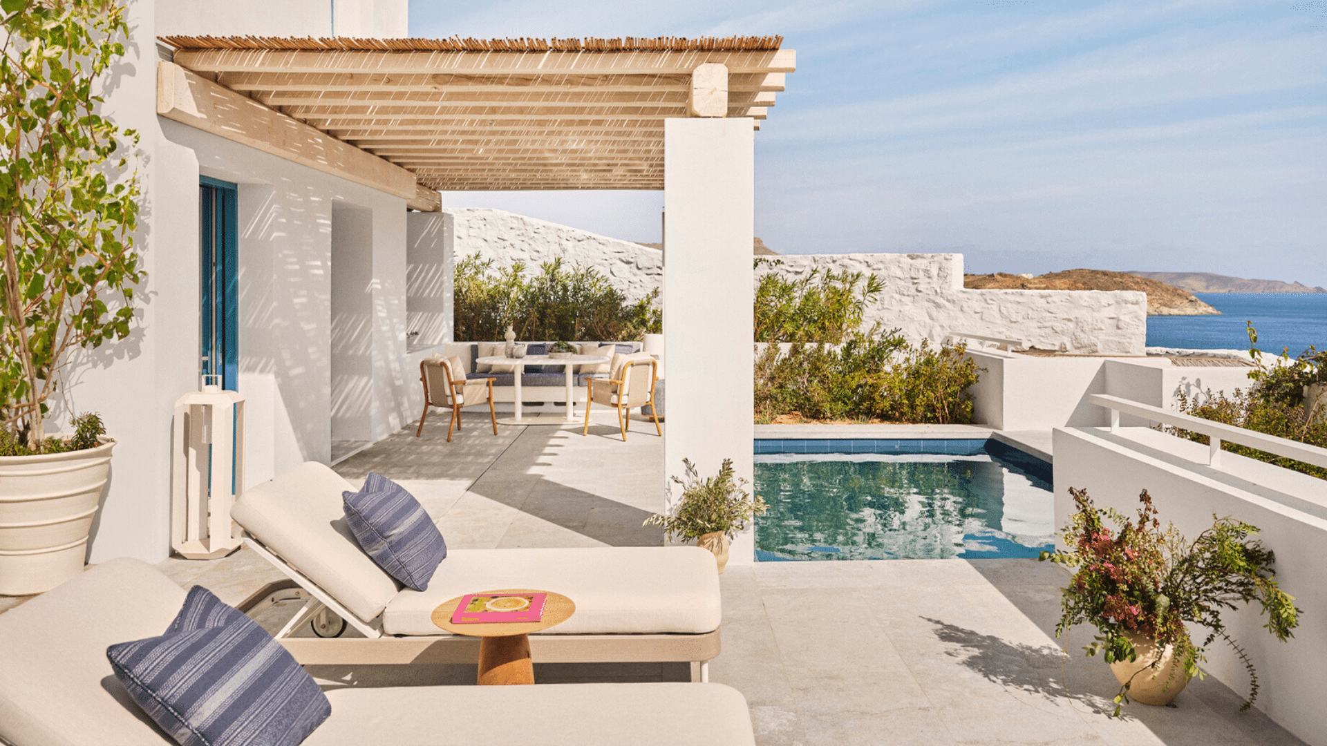 Four Seasons Mykonos Villa Terrasse