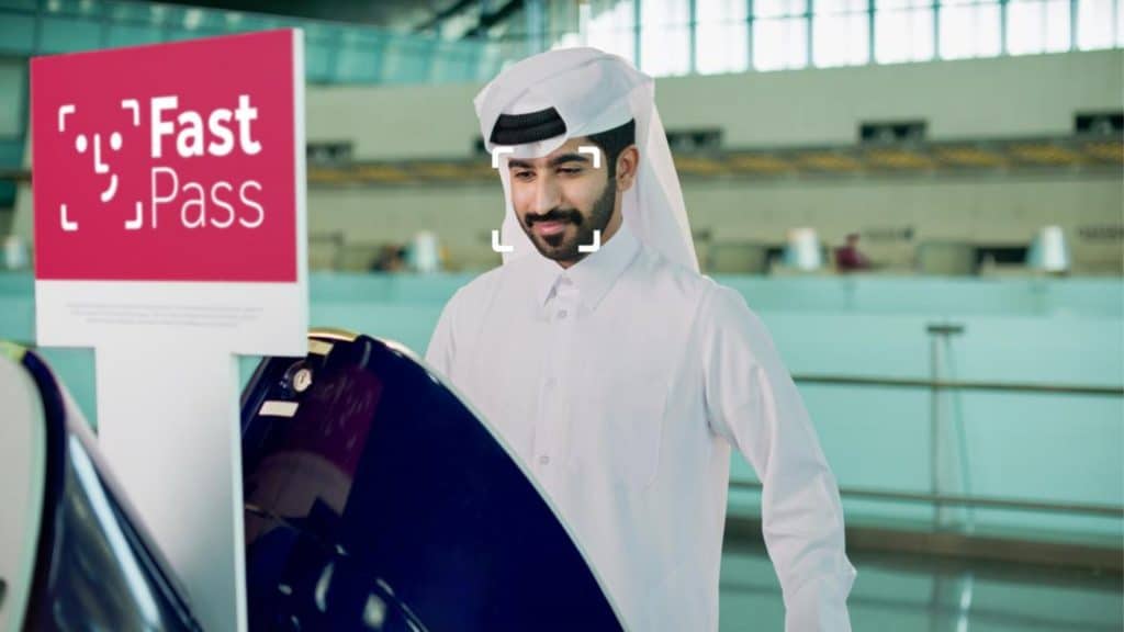 HIA Qatar Gesichtserkennung Fast Pass