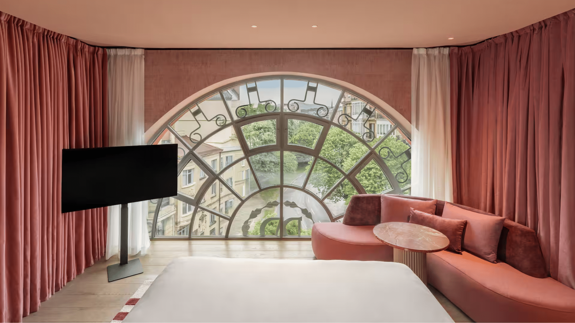 Hilton Palacio Bellas Artes San Sebastian Box Suite Fenster