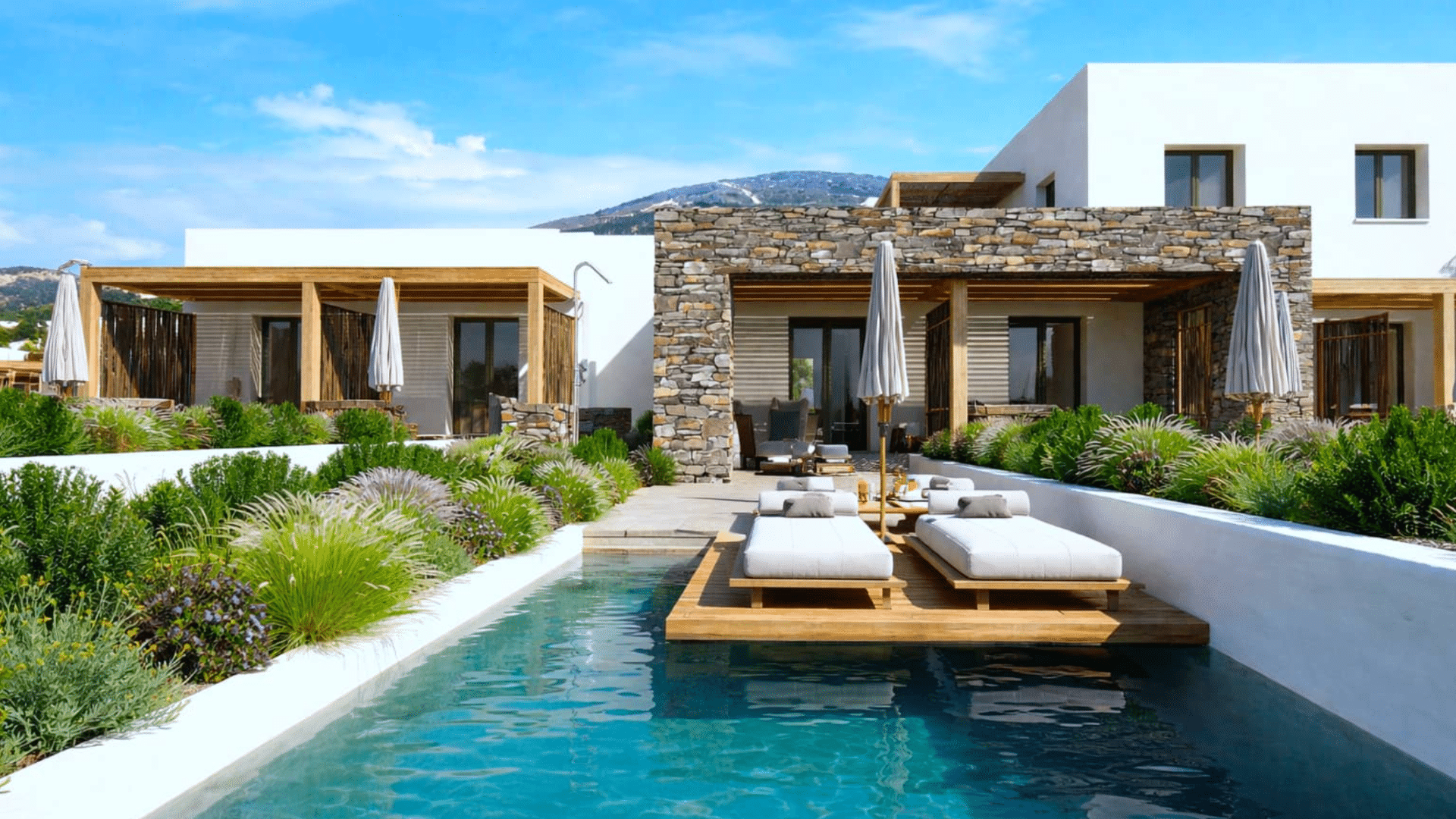 Hyatt Parian Chronicle Hotel Paros Villa Pool