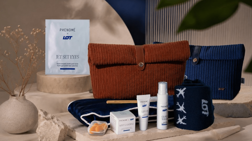 LOT Business Class Neue Amenity Kits