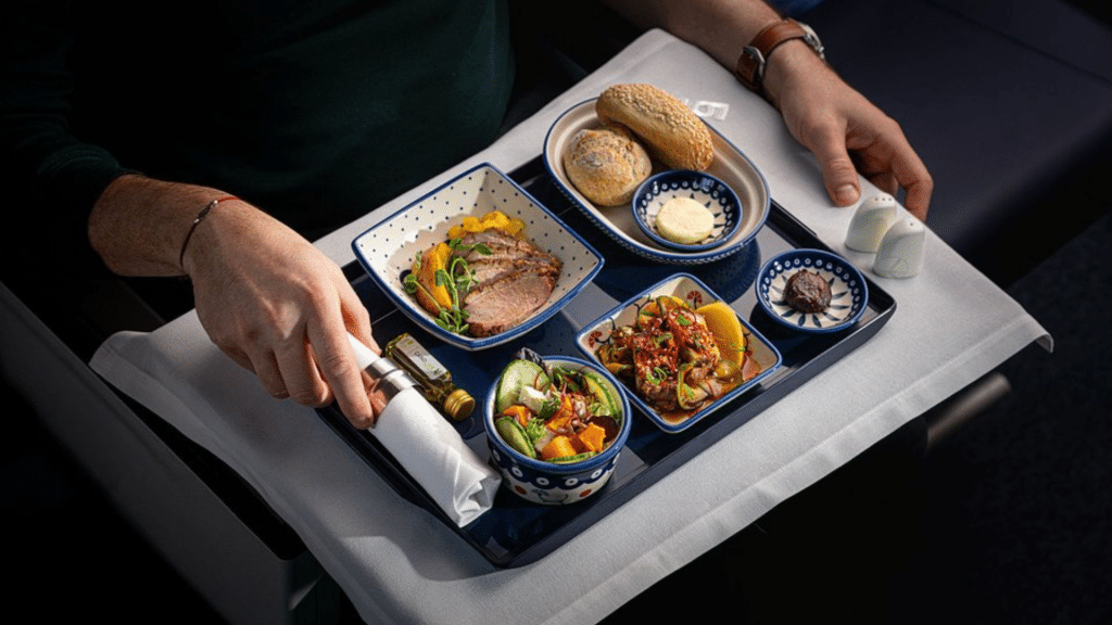 LOT Business Class Neues Menue