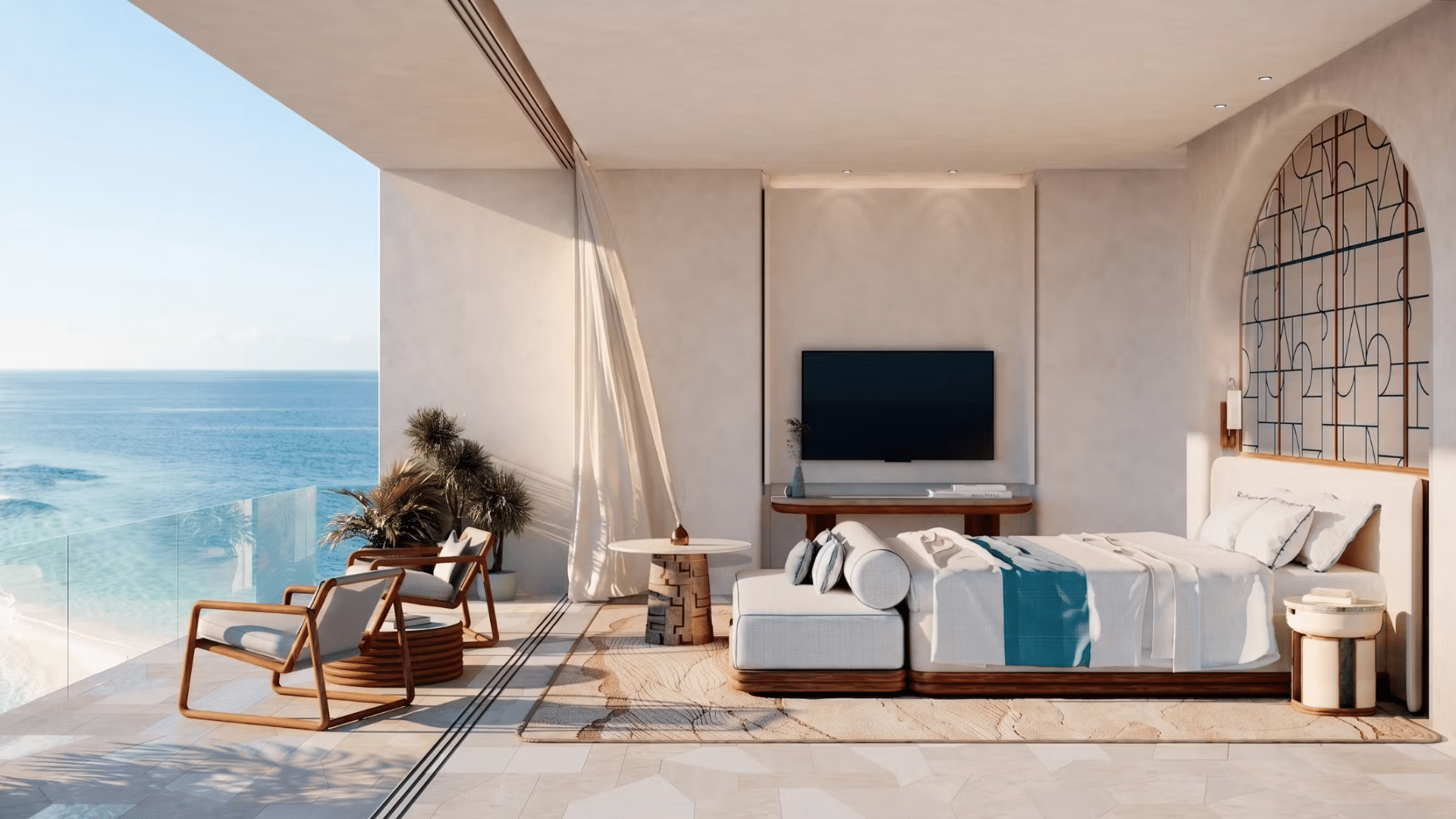 Nammos Montenegro Zimmer Balkon