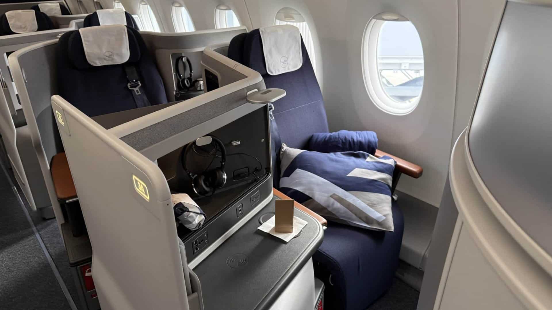 Lufthansa Allegris Business Class Sitz 2