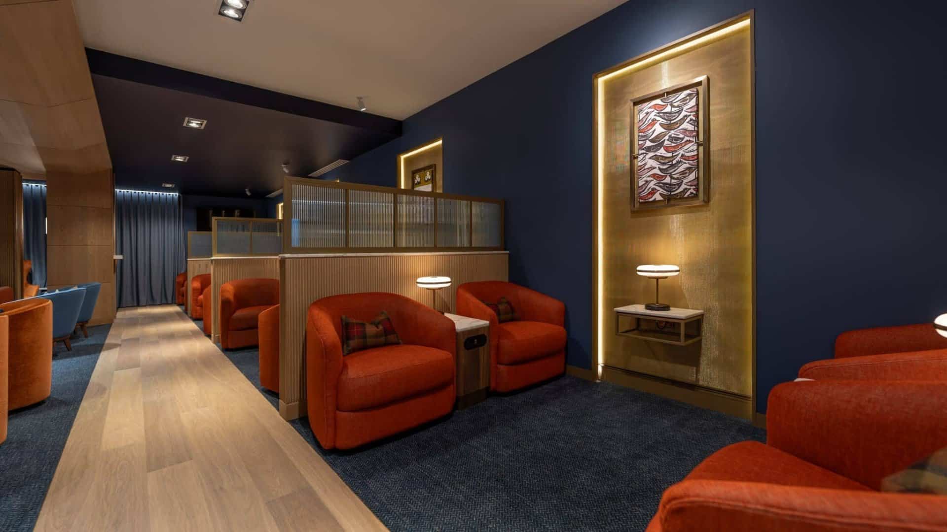 British Airways Lounge Glasgow Sessel