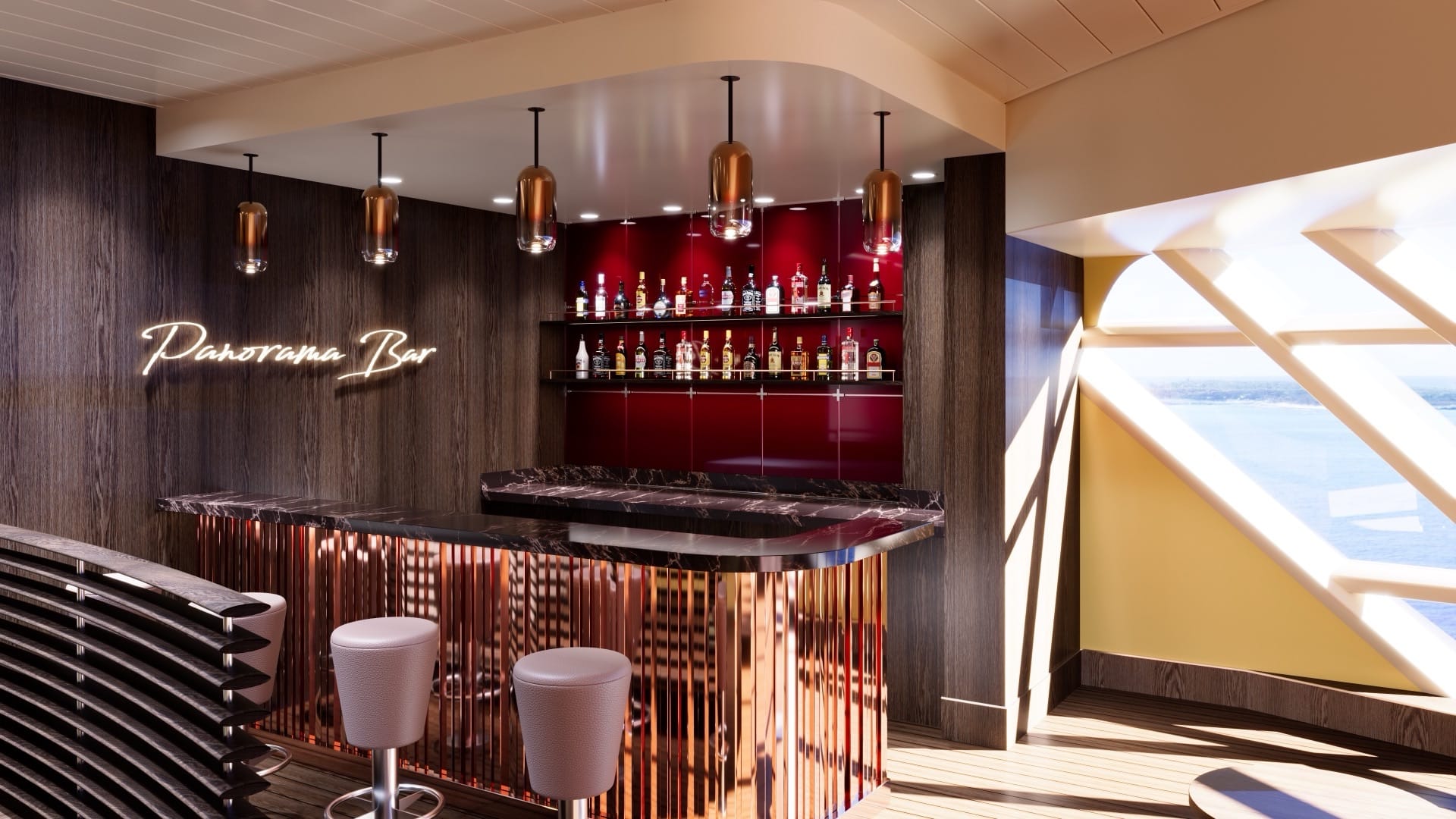 AIDAdiva Panorama Bar