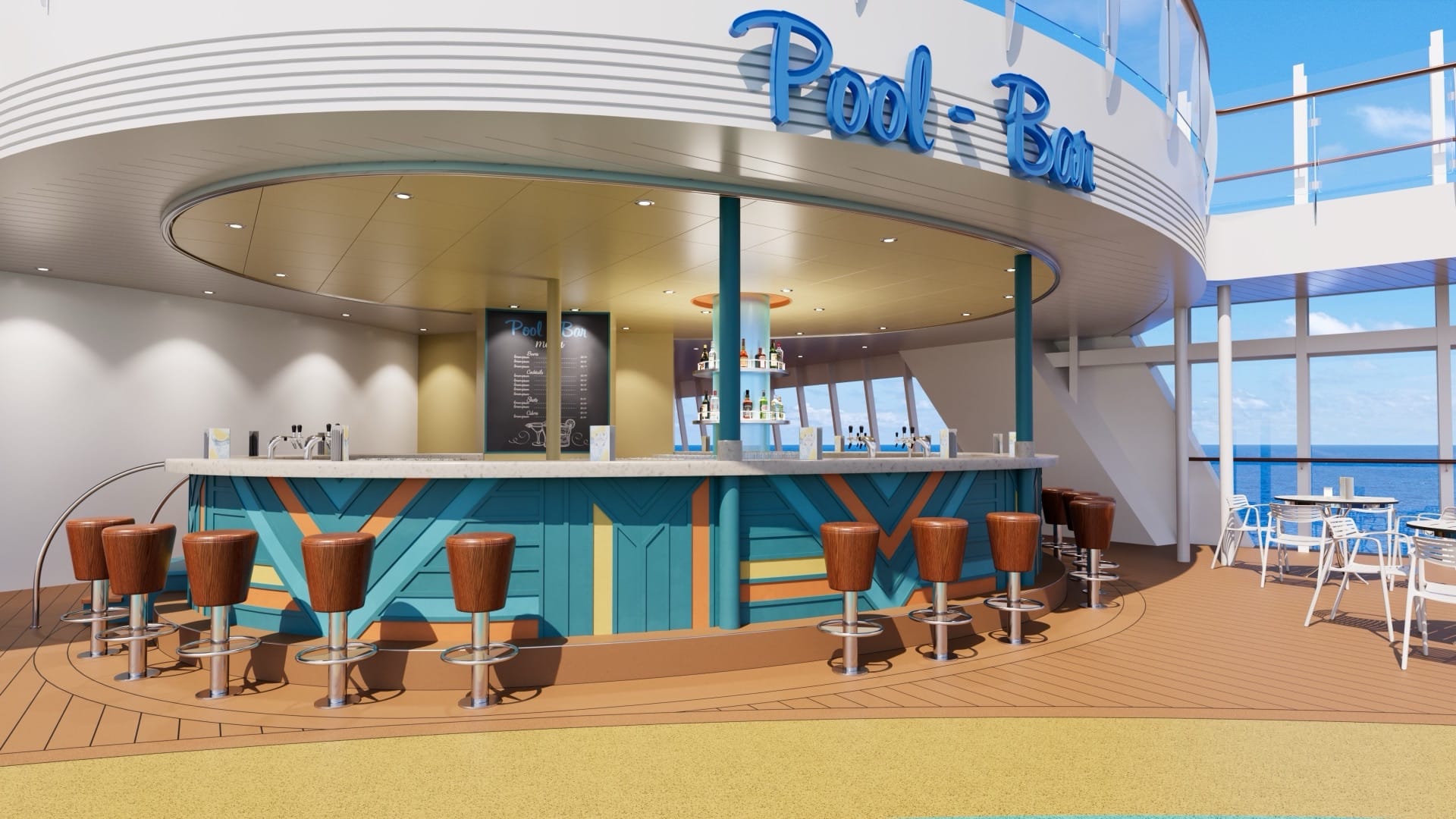 AIDAdiva Poolbar