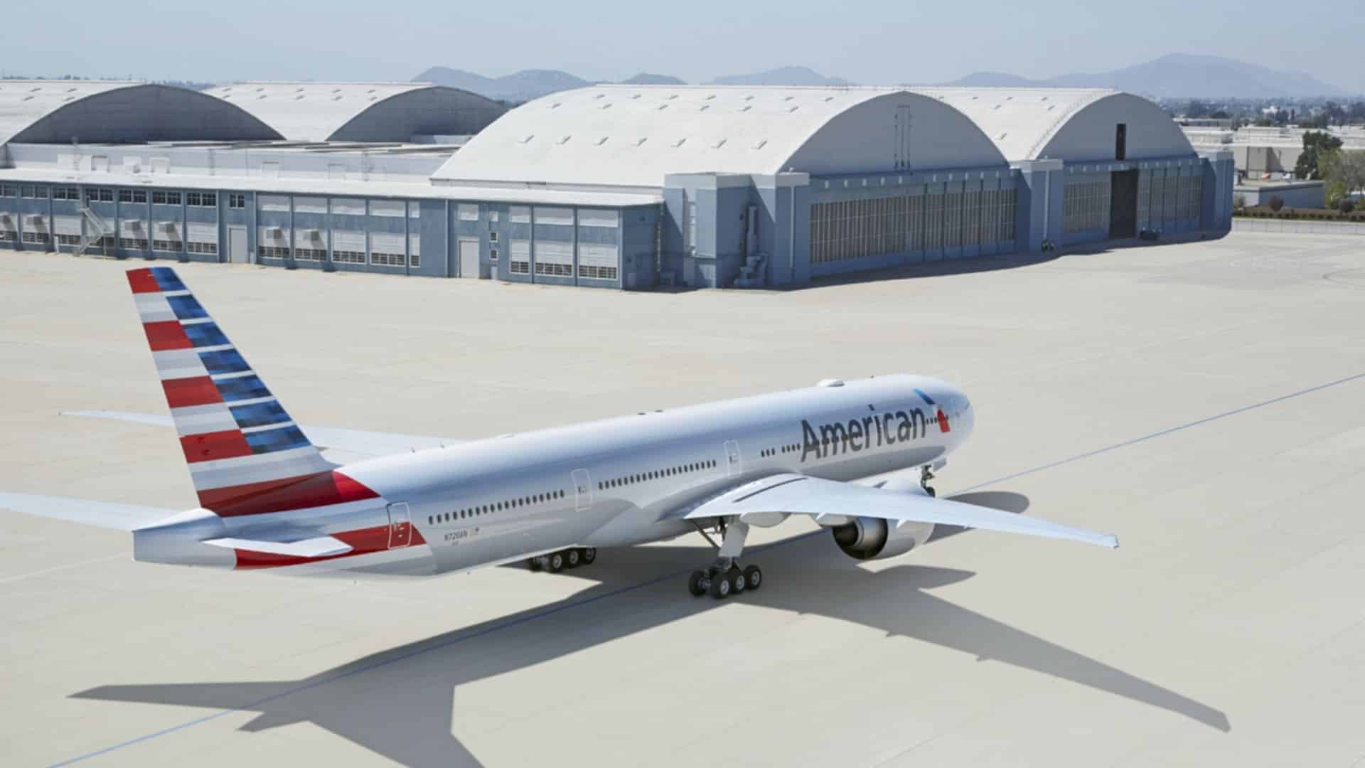 American Airlines Boeing 777 300