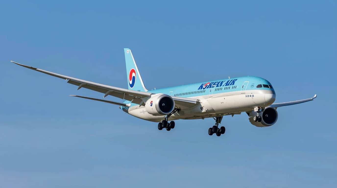 Korean Air Boeing 787 9 Scharf