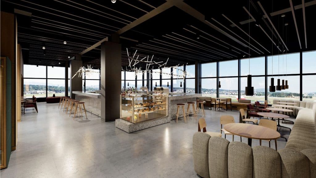 SWISS Senator Lounge Dock B 2