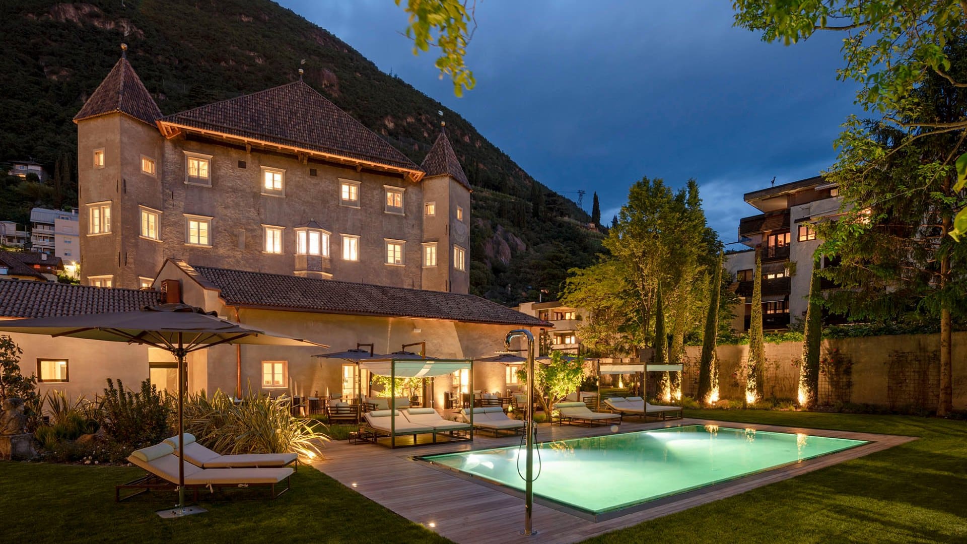 Castel Hoertenberg Bozen Aussenansicht