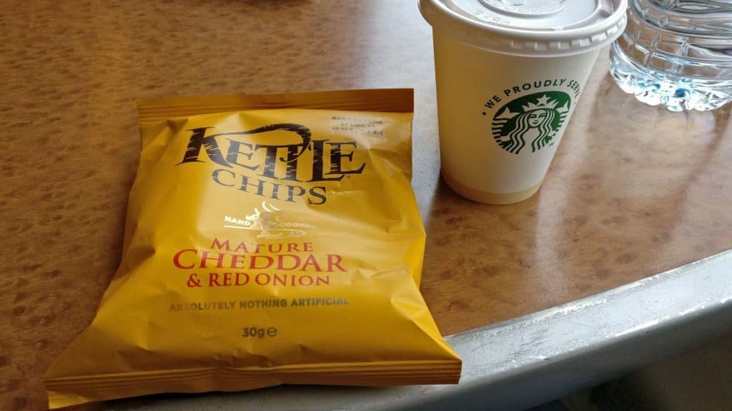 CrossCountry First Class Snacks