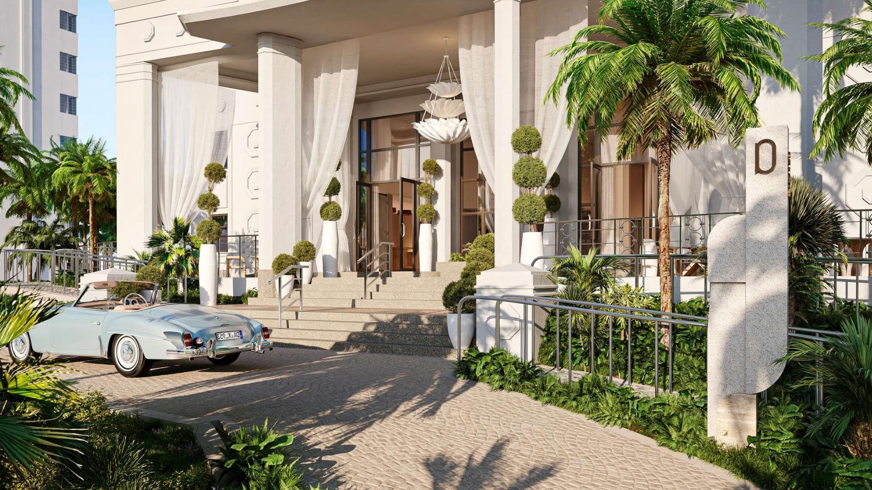 Aussenansicht des Delano Miami Beach