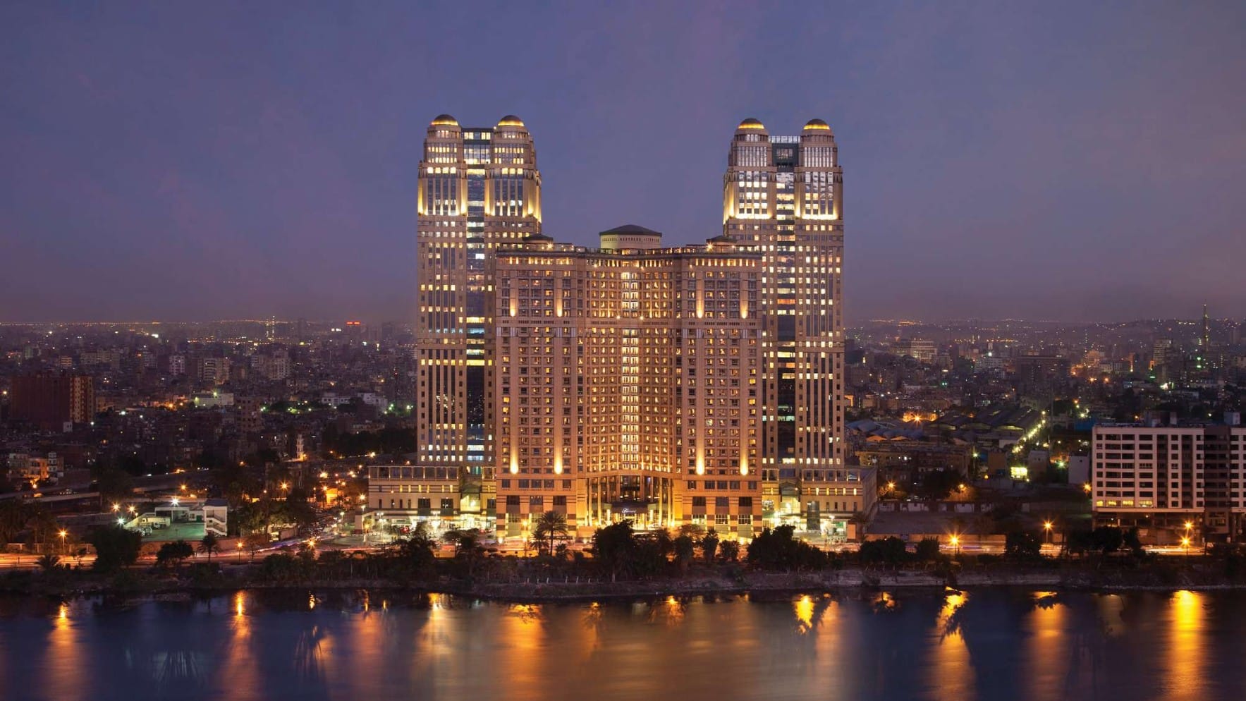 Fairmont Nile City Kairo Aussenansicht