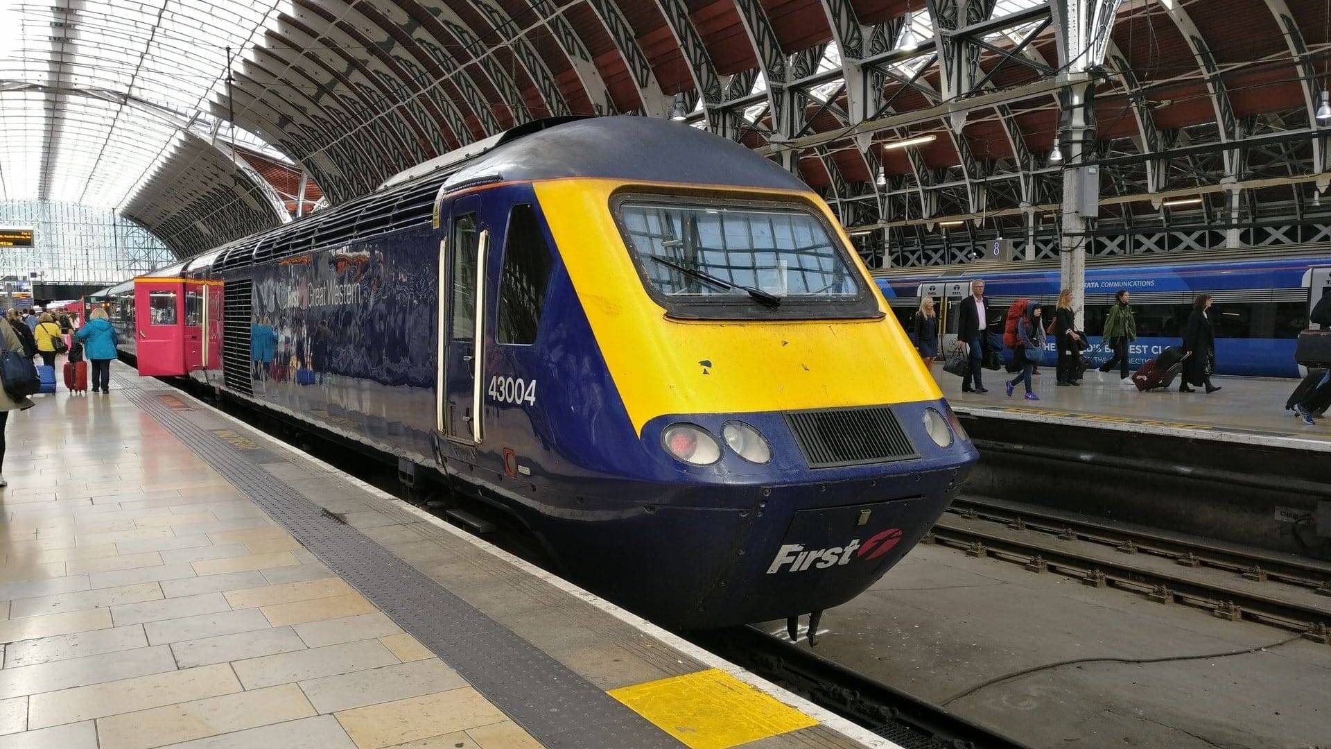 Zug der Great Western Railway in Grossbritannien