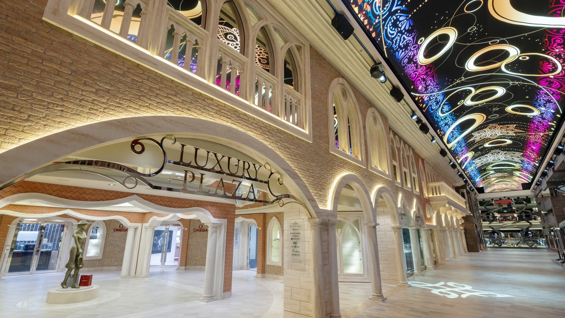 Galleria Virtuosa mit LED-Himmel