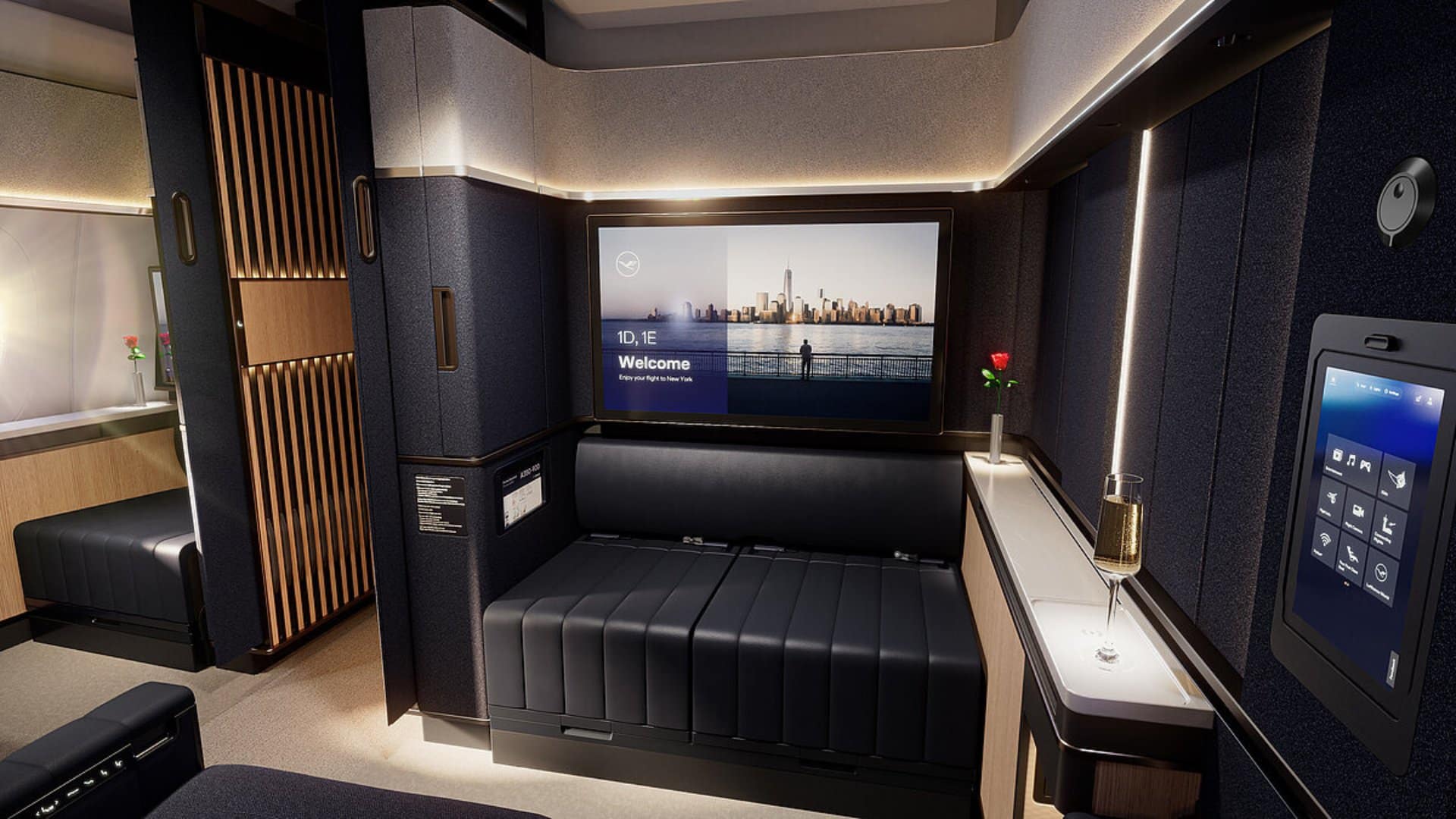 Lufthansa Allegris First Class Suite Plus TV