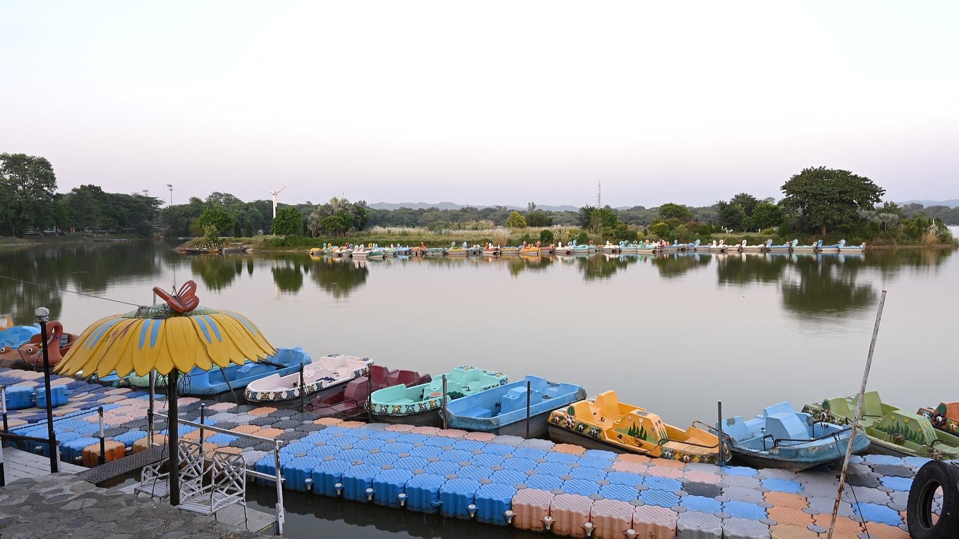 Sukhna Lake in Chandigarh