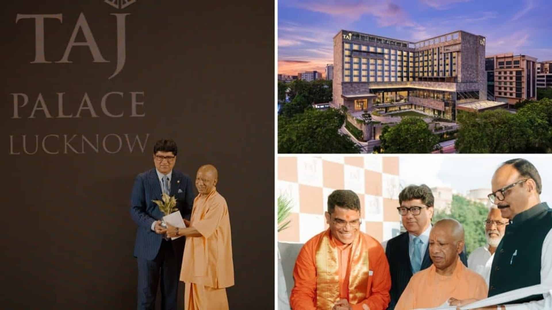 Taj Palace Lucknow Aussenansicht