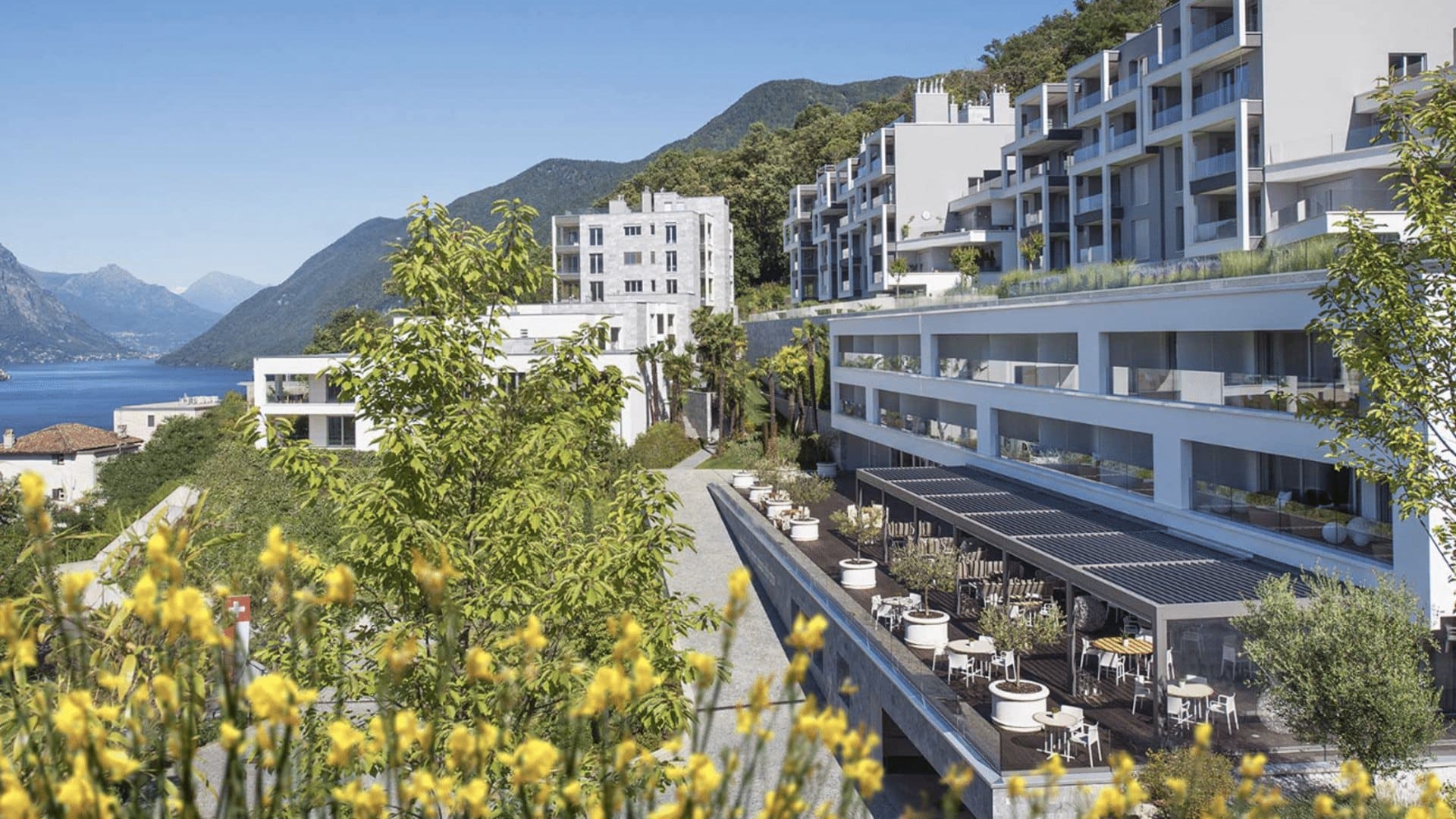 THE VIEW Lugano Aussenansicht