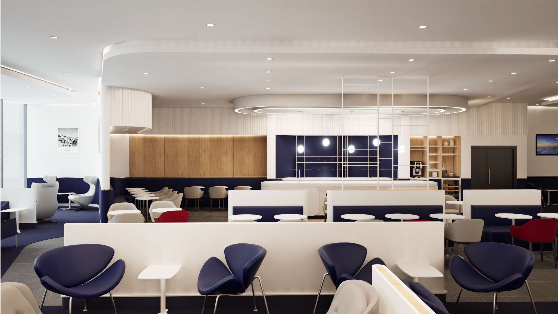 Air France Lounge Terminal 3 Frankfurt