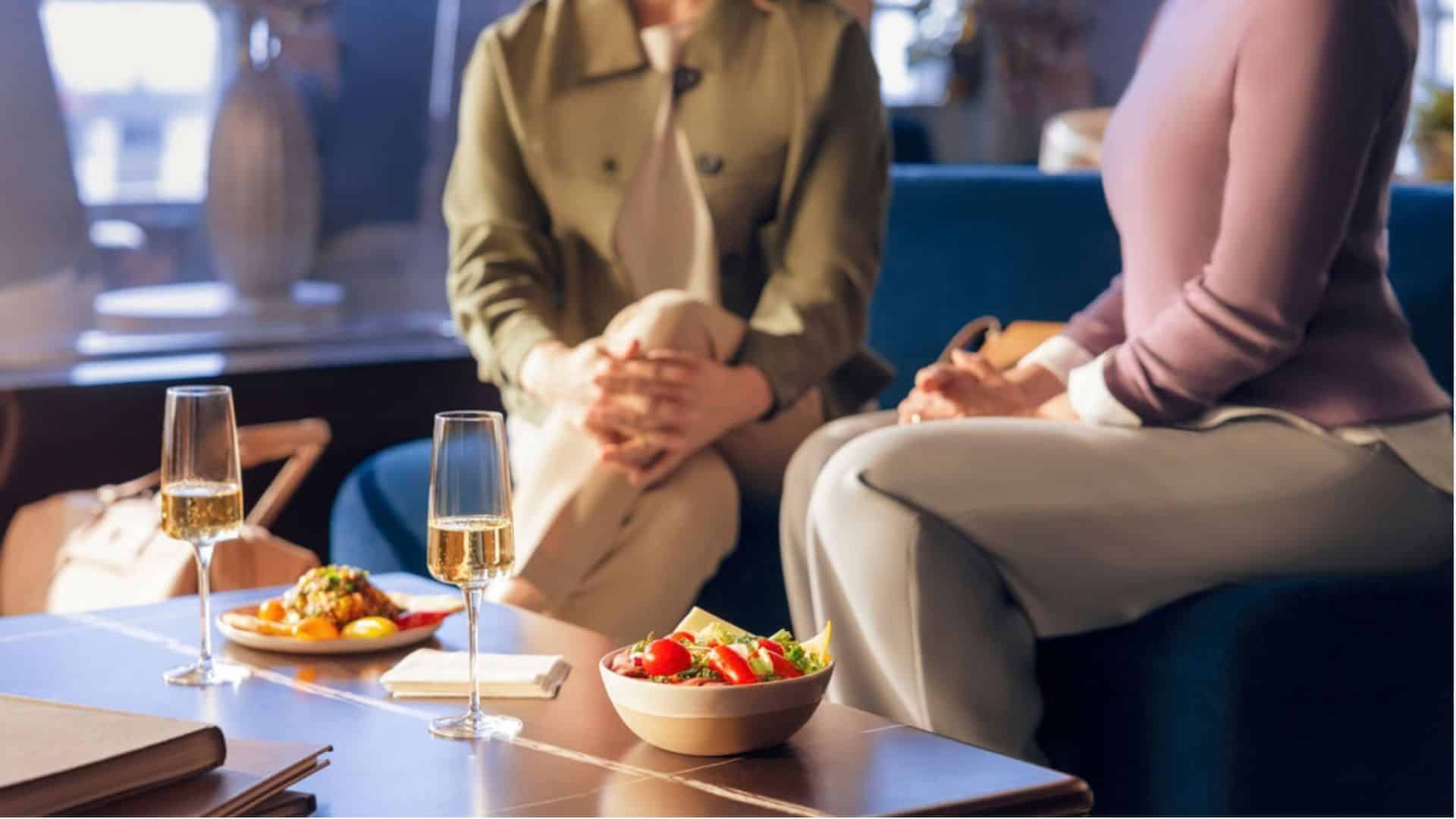 Herbstmenü American Airlines Lounges
