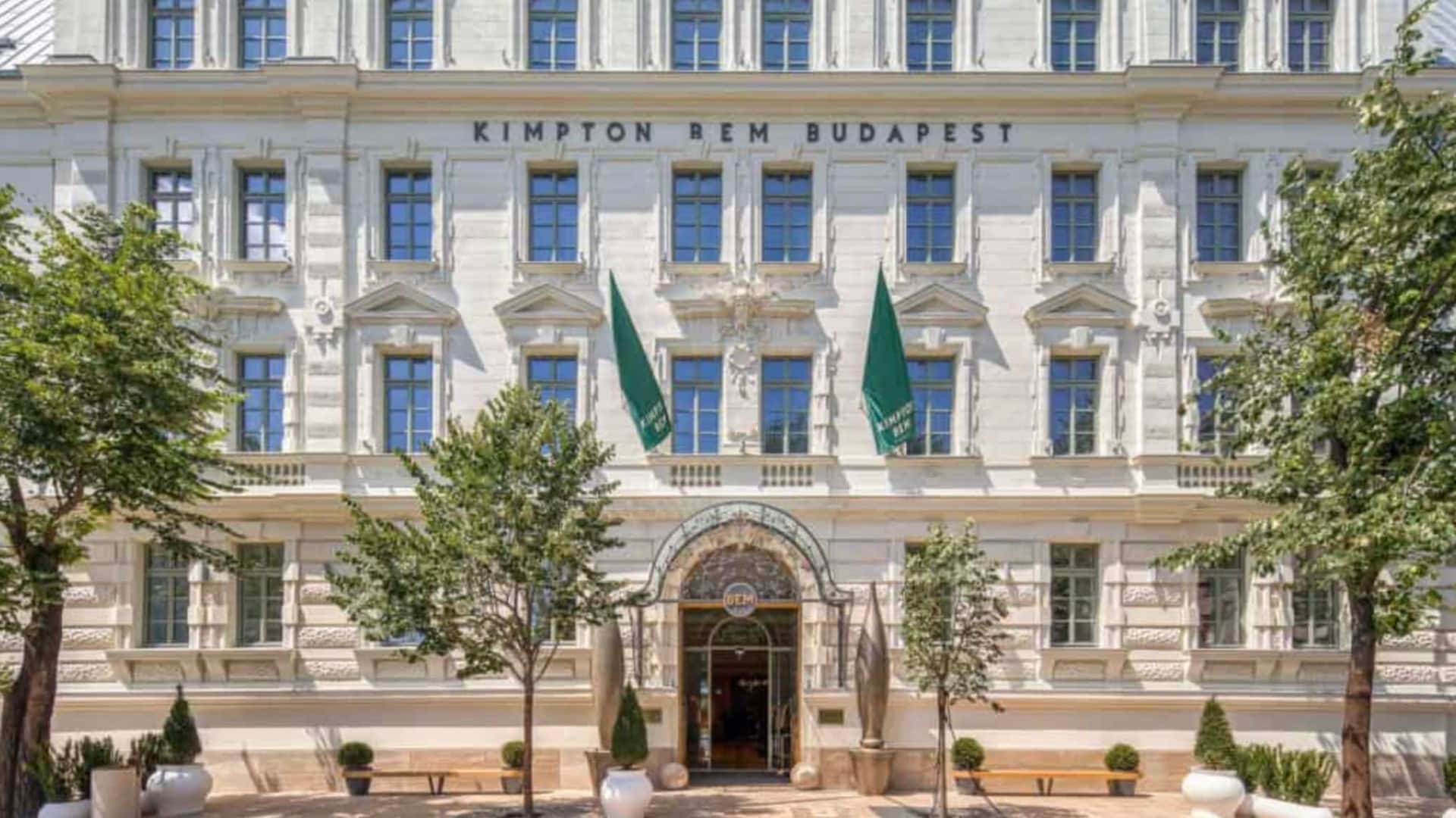 Gebäude des Kimpton Bem Budapest