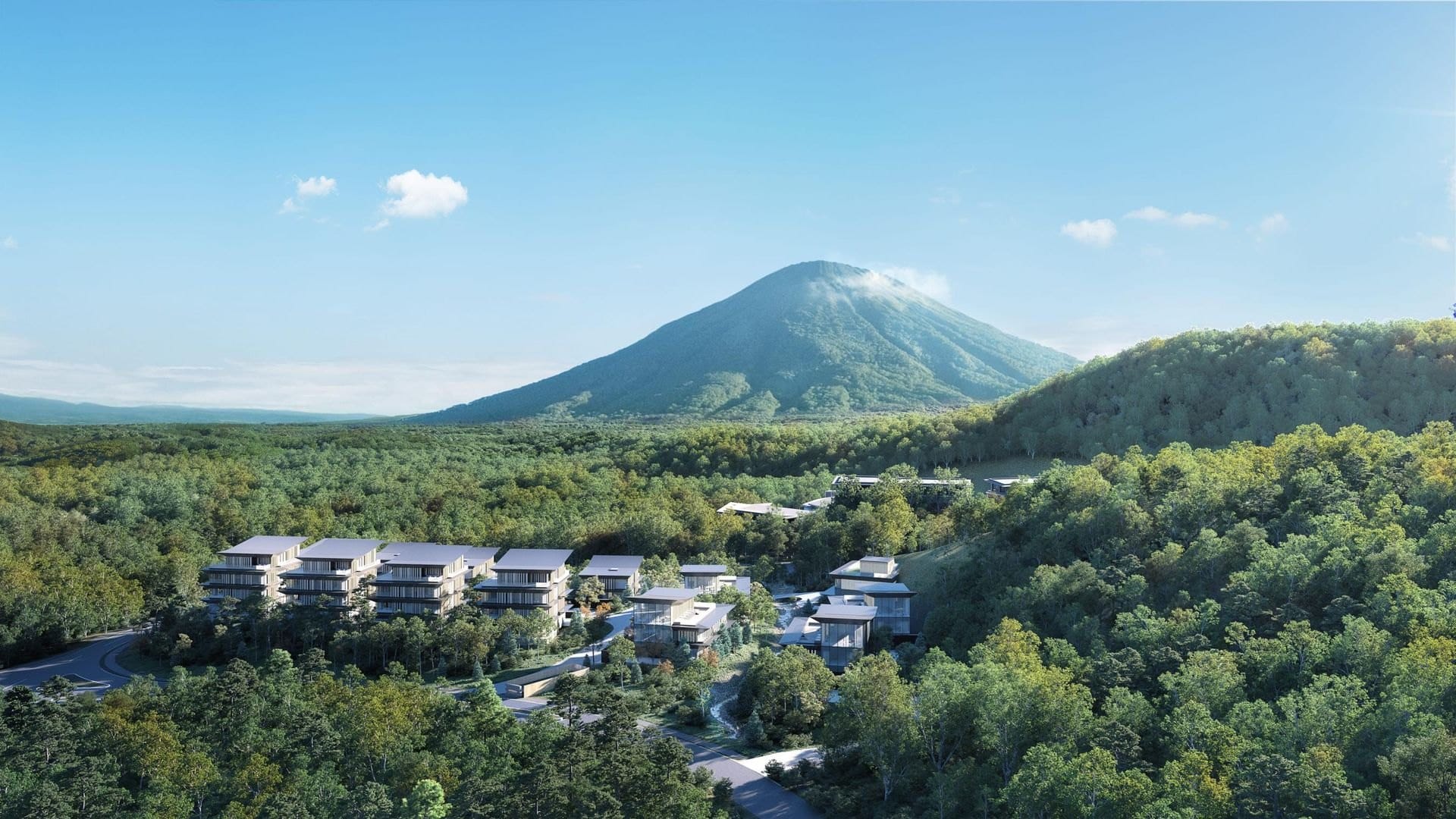 Park Hyatt Niseko Hanazono Luftaufnahme
